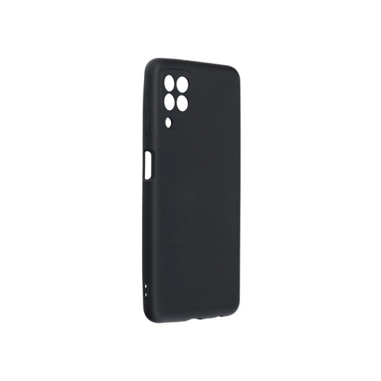 Soft Silicone Case with Camera Shield for Samsung Galaxy A22 4g Black